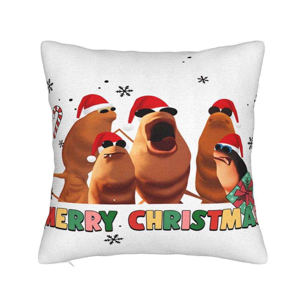 Pillow Cover Funny Robert Help Marcus The Worm   Cute Funny Pillow Case For Sofa Home Decor Pillowcases