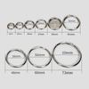 Bag Keyring Openable Handbags Ring Buckle Round Spring Gate Snap Hooks O-Ring Buckle Snap Clasp
