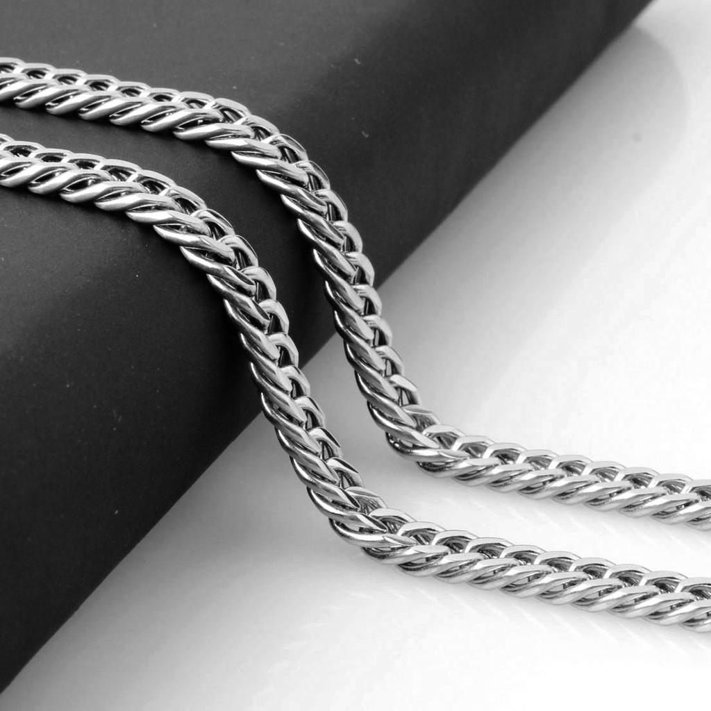 Цепочка из нержавеющей стали, золотого цвета - разные размеры, унисекс, титановая сталь