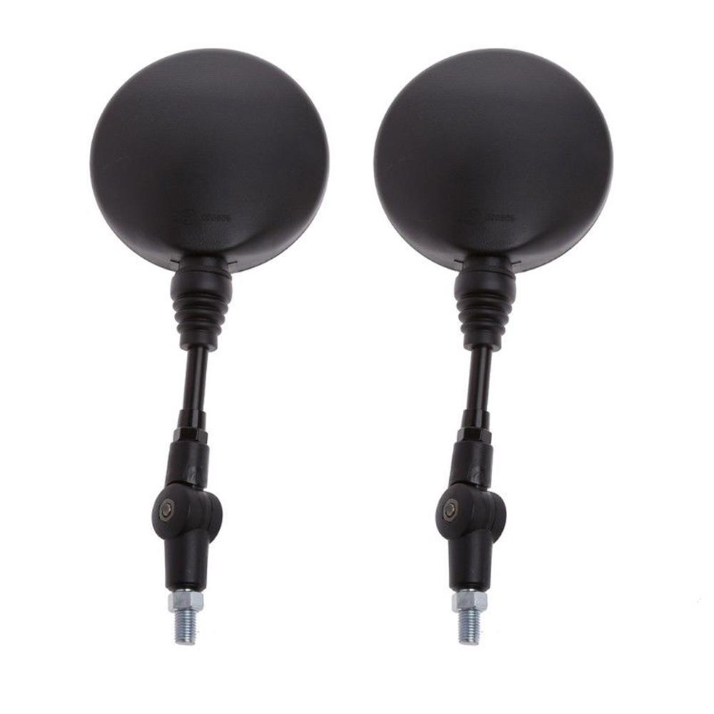 Автомобили автозапчасти боковое зеркало заднего вида для мотоцикла круглое прочное автозапчасти мотоцикла 1 складная пара