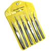 6PCS Anti-Static Stainless Steel Tweezers Set for Electronics Phone Repairing Tool Eyebrow/Eyelash Tweezers