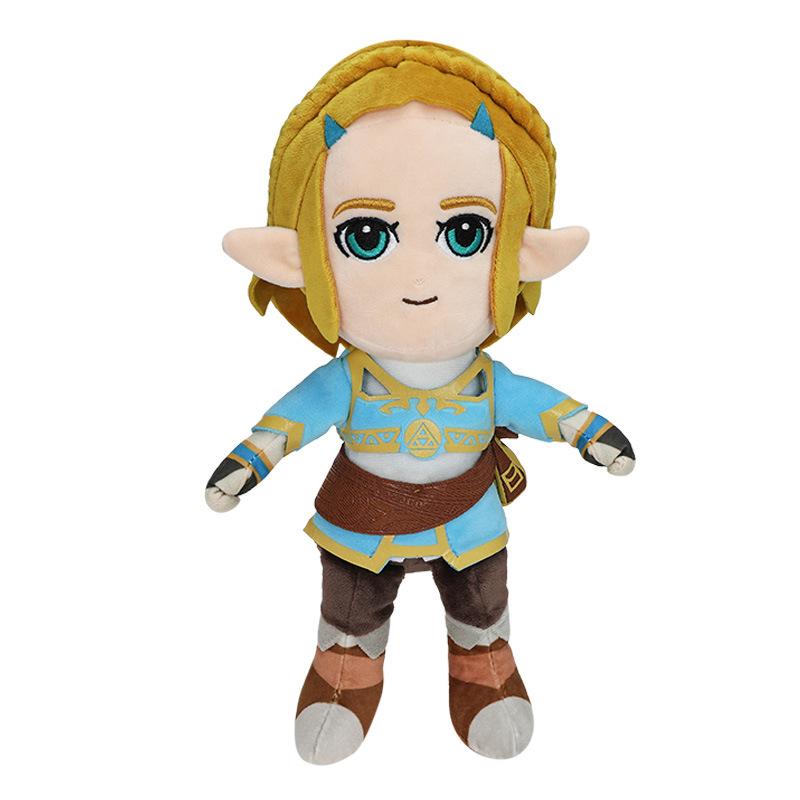 Плюшевые игрушки The Legend of Zelda Мультяшные Кавайные Линк Принцесса Зельда Аниме Мягкая Мягкая игрушка Кукла Украшение для комнаты Подарки для детей