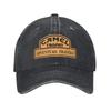 Camel Trophy Baseball Caps Vintage Distressed Denim Adventure Travels Snapback Hat Unisex Outdoor Workouts Adjustable Caps Hat