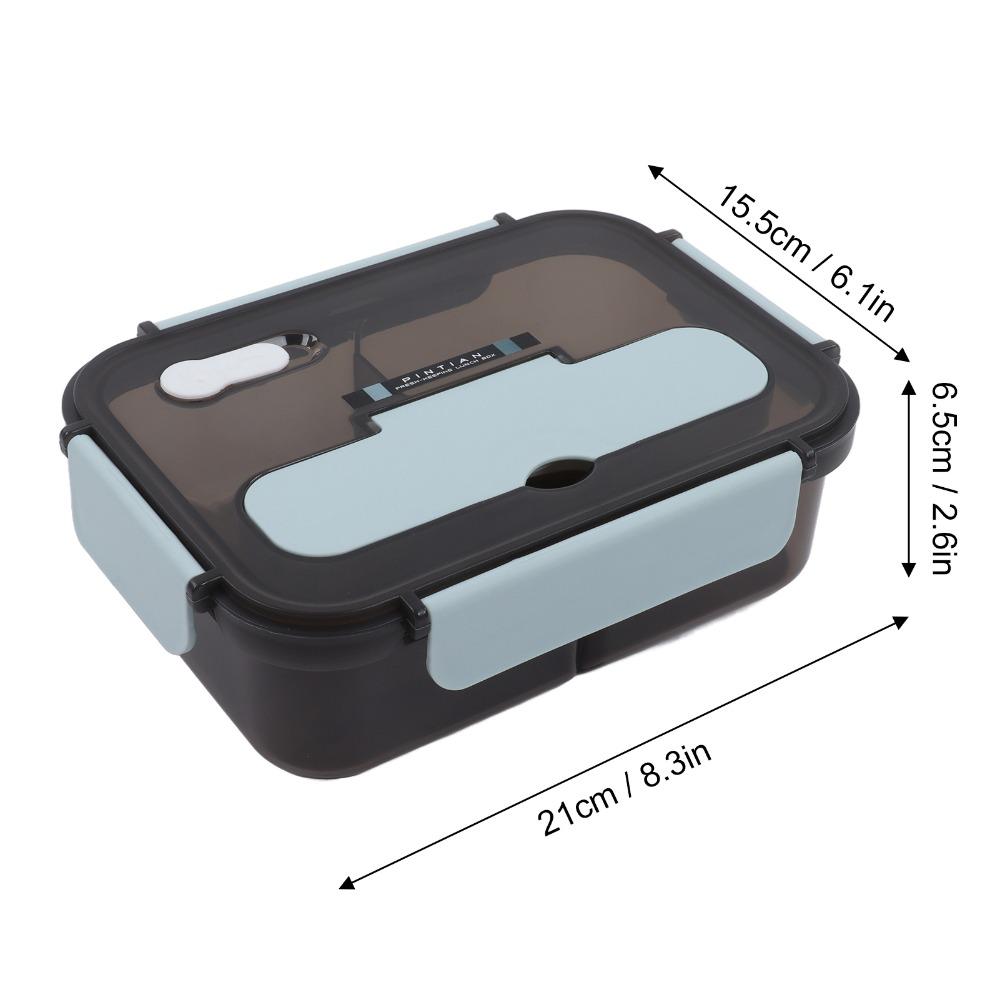 2 Compartment Leakproof Lunch Box PP Food Storage Container Cute Insulated Lunch Box For Picnics