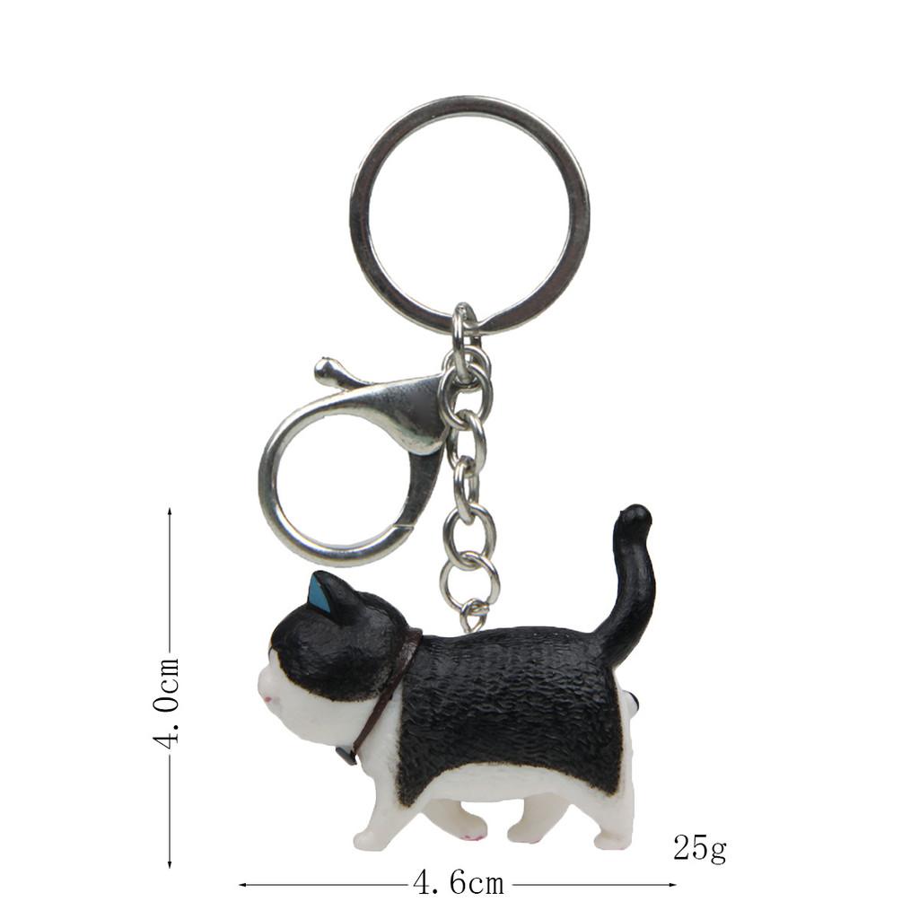 Keychain Cute Cat Animal Pendant With Climbing Hook For Gift Giving Decor And