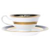 Noritake Cup Saucer 220cc Evening Majesty 2 Bone China & (Pair Set) (Coffee Tea) P59587/4818-1