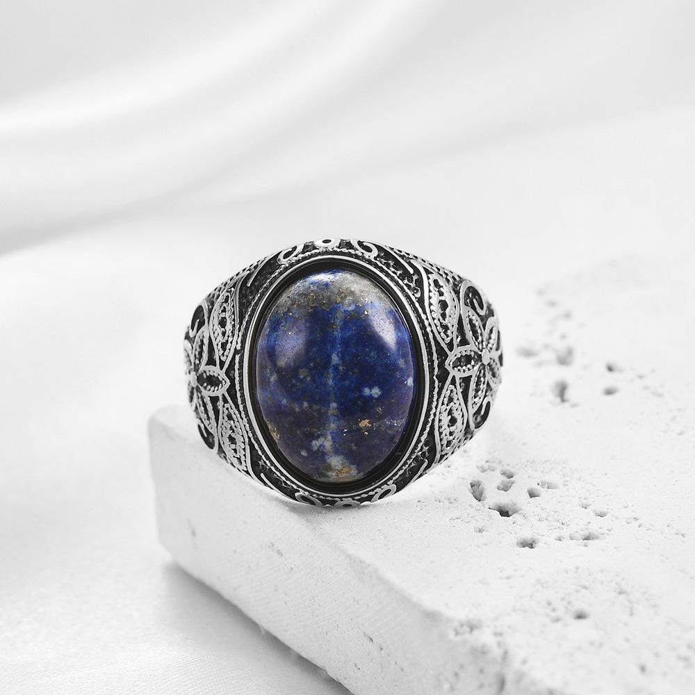 Кольцо Литье Персонализированный Модный Ретро Искусственный Камень Кошачий Глаз Кольцо 2025