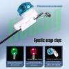 2Pcs Fishing Bite Alarm Lamp Night Fishing Rod Tip Sensor Light Electronic Bite Indicator Color Changing LED Lamp Sea Fishing Accessories