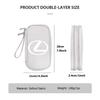 For Lexus Travel Portable Digital Accessories Storage Bag Organizer CT ES GS NX IS250 RX350 IS200 LX570 UX250h CT200h