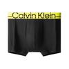 4D Support Series SS22 Colorful Logo Jacquard Boxer Briefs Men Underwear Black Yellow NB3159-0Y9