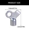 10pcs Steel Radiator Bleeding Keys Compact Radiator Bleed Keys Upgrades for Easy Heater Valve Control In Homes & Offices