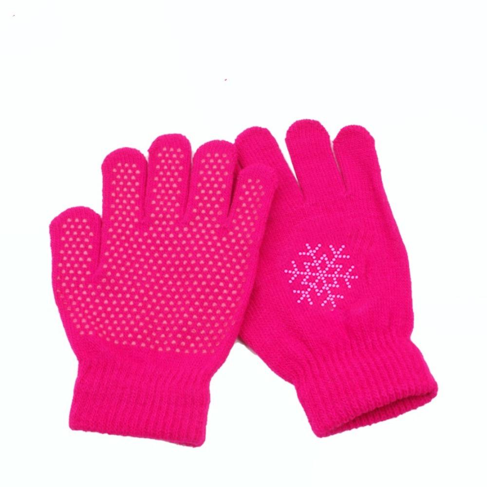 Non-Slip Skating Gloves Winter Warm Kids Skating Mittens Figure Skating Gloves  Ice Sports