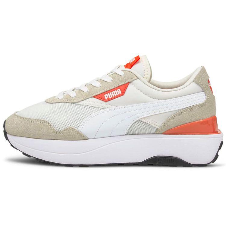 Puma Cruise Rider Trainer Lace-Up Fabric Shock Absorption Non-Slip Wear-Resistant Low-Top Casual Running Shoes Women Sneaker 375054-02