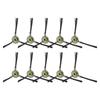 10 Pack Robot Vacuum Cleaner Side Brush ABS Material