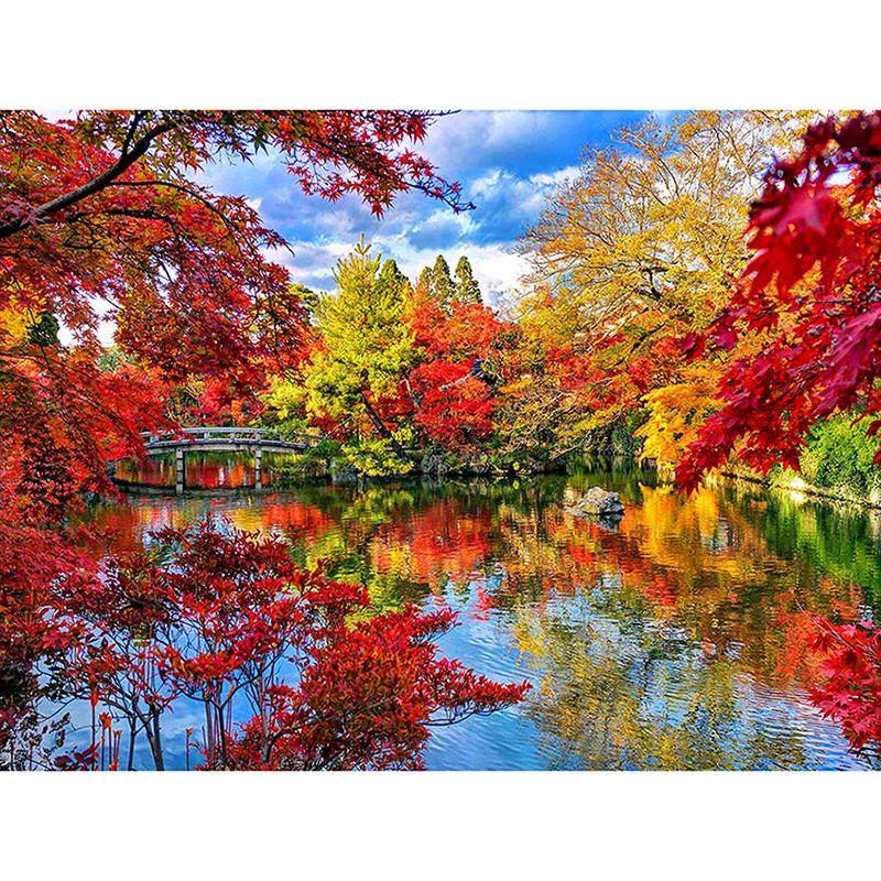 5D алмазная живопись закат пейзаж Diy круглая вода алмазная вышивка пляжная мозаика узор полный дизайн украшения дома