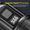 Portable Powerful LED Flashlight Built-in Battery Type-C Rechargeable  Outdoor Long-range Camping Emergency Tactical Flashlight