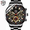 Fashion Stainless Steel Men's Watch Fashion Calendar Watch Casual Watch Business Sports Men's Watch Men's Watch