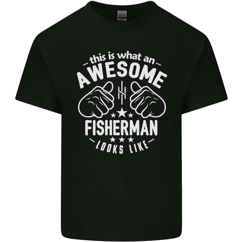 An Awesome Fisherman Looks Like Mens Light Cotton T-Shirt Unisex T-Shirt