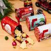 Large Capacity Christmas Candy Box Mailbox Shaped Xmas Tin Box Cute Mailbox Cookie Box Christmas