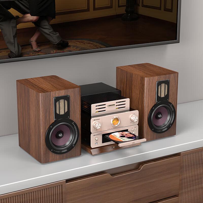 SANSUI N7 HIFI ламповый усилитель и CD-проигрыватель Система CN вилка (адаптер в комплекте)