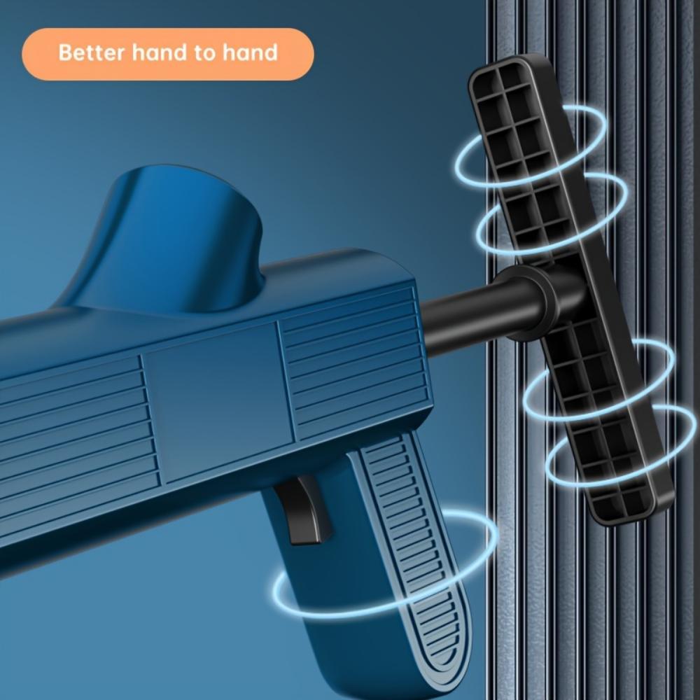 Toilet Drain Dredger, Toilet Drain Plug Set, Stainless Steel High Pressure Pneumatic Drain Gun with Visual Barometer, for Bathroom Kitchen Floor Drain