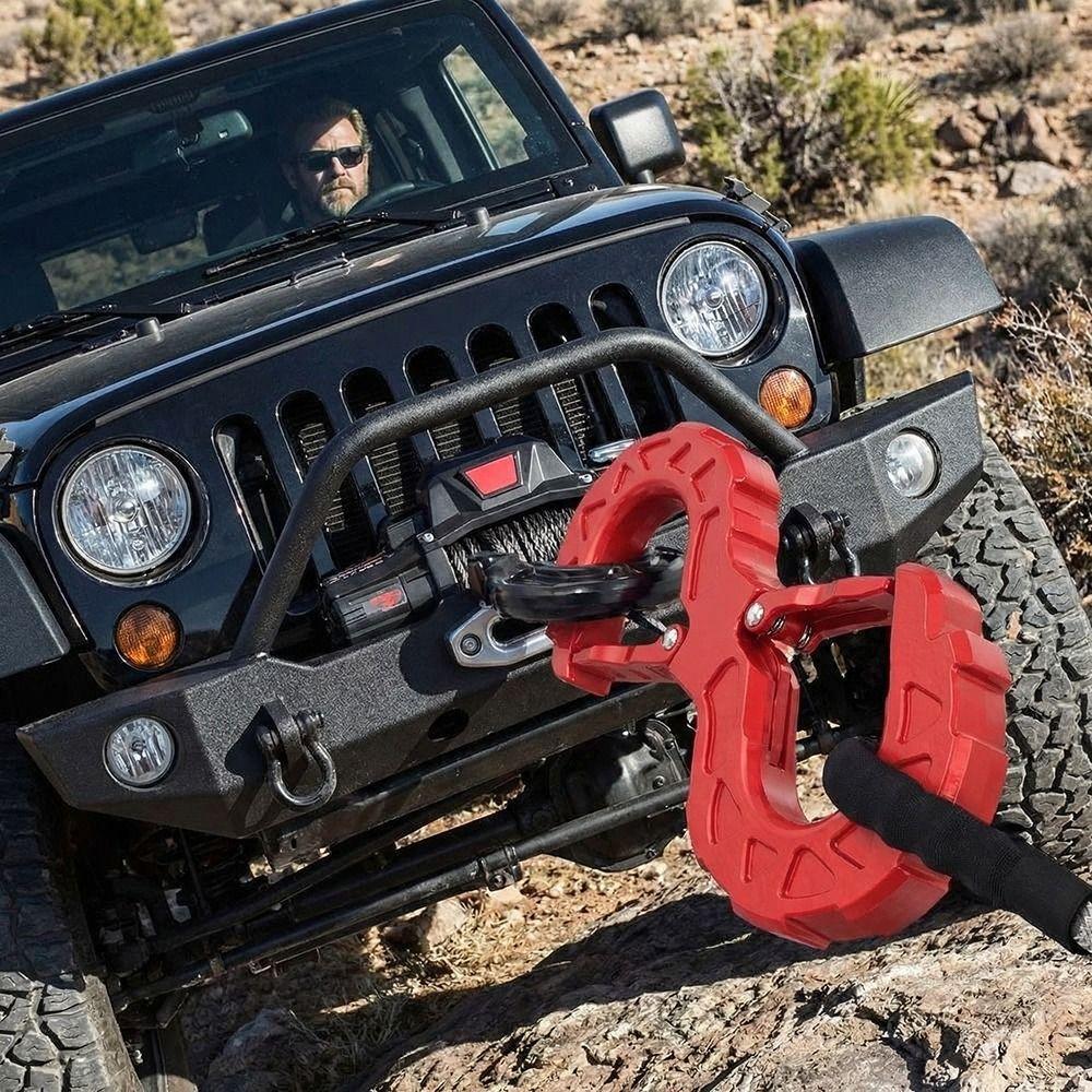 High-strength S-shaped Hook Universal Double Ended U-buckle Rescue Hook  Off-Road Towing