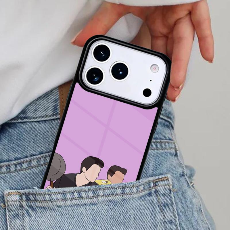 Friends TV Show Characters Phone Case for iPhone 16e 15 14 13 12 17 Pro Max Plus Air 17pro Cover Coque