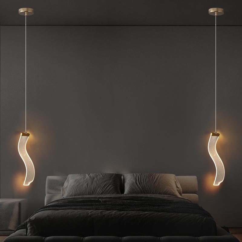 LED Pendant Light Hanging Lamps For Ceiling Interior Lighting Home Bedroom Bedside Dining Living Room Decoration Pendant Lamp