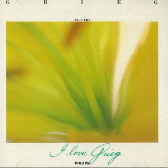 CD SIR COLIN REX DAVIS - I Love Grieg PCD5015 PHILIPS Japan Classical Used