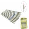 10pc/set Nail Drill Bit Rotary Bits Daimond Nail Polisher For Electric Manicure Machine Milling Cutter Bur Nail Art Tool Accessories