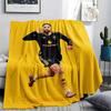 Matheus Cunha Printed Flannel Blanket, soft throw for bedroom sofa, washable, Christmas present, great gift.