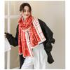 New Versatile Imitation Cashmere Warm Scarf Thickened Shawl