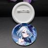 32/44/58mm Anime Genshin Impact Pins Cute Cartoon Furina Badge Handmade Tinplate Brooches Breastpin for Backpack Clothes Gift Accessorys
