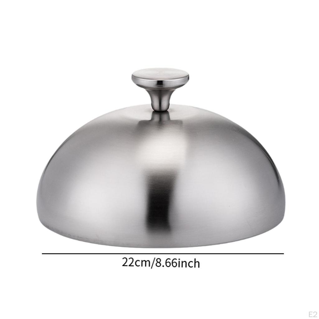 Крышка для бургера из нержавеющей стали, для томления, для пара, купол для гриля, аксессуар для гриля для чизбургера