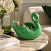 Multifunctional Swan Shaped Storage Tray Elegant Swan Organizer Swan Shaped Key Holder  Home Decor