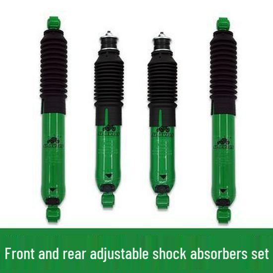 Регулируемый 2-дюймовый лифт-комплект для Haval H3/H5 с модифицированным амортизатором, пружиной и четырехрычажной тягой.