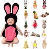 Infant Baby Boy Girl Cartoon Cosplay Funny Clothes Pography Props Toddler Birthday Party Po  Outfits Christmas Gift