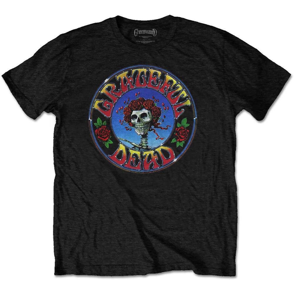 Grateful Dead Bertha Circle Винтажная стирка Официальный мерч 100% Хлопок Футболка Мужские Футболки Топ 2XL НОВЫЙ-