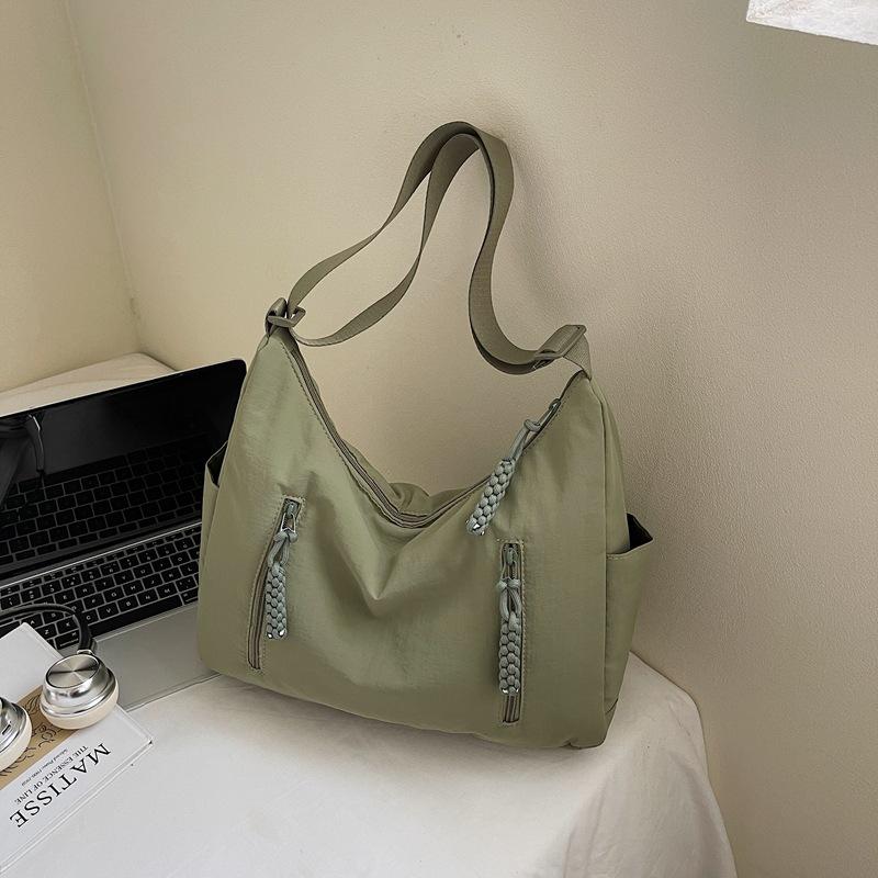 Сумка кроссбоди, Сумка большой вместимости, Сумка-пельмень для поездок на работу, Водонепроницаемая и простая одноплечевая сумка