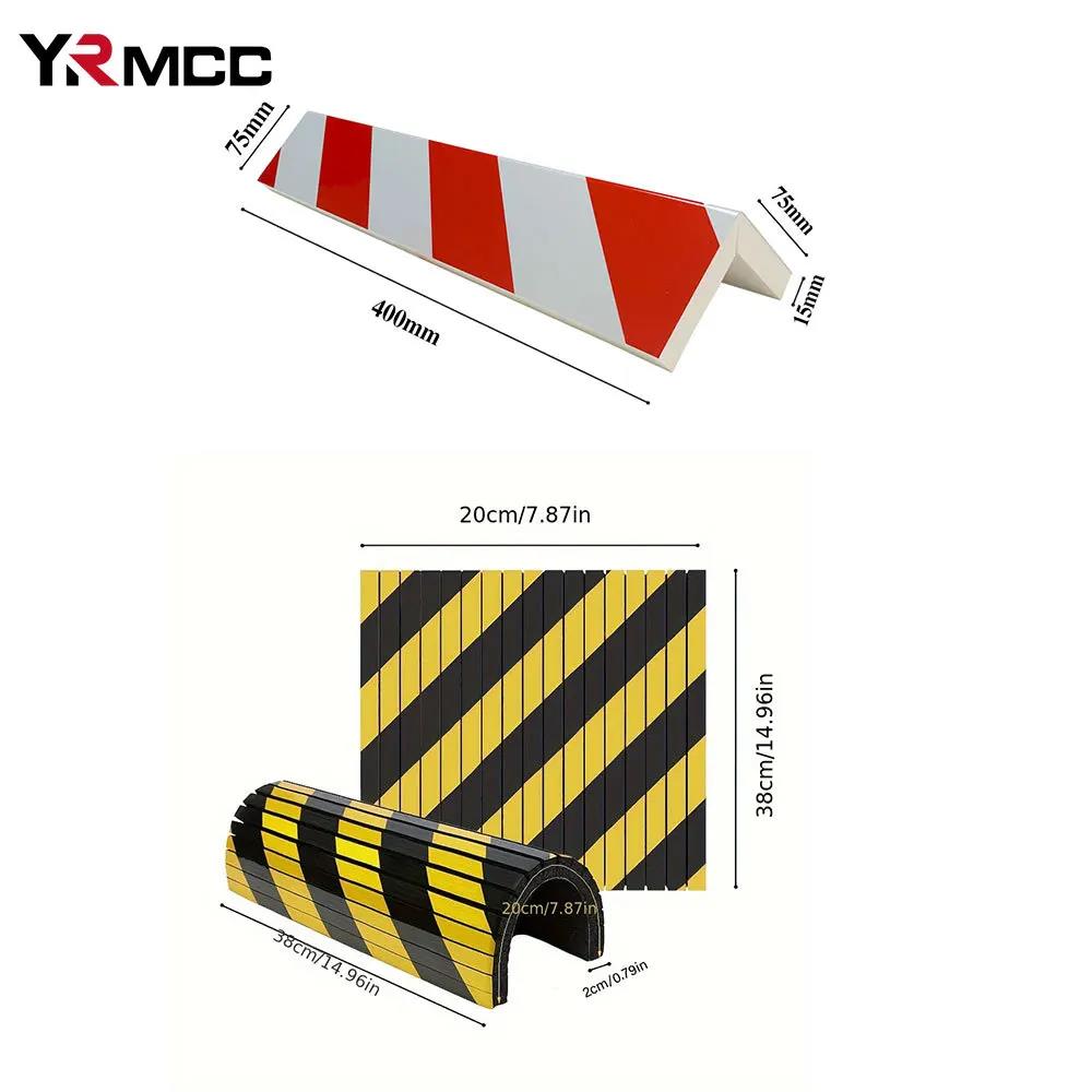 1/2PCS Car Garage Wall Protector Foam Garage Columns Anti Scratch Edge Corner Anti-collision Sticker Auto Door Bumper Protector Interior Mirrors 6