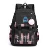 Cartoon Backpack Junior High School Student Casual Large-Capacity Schoolbag