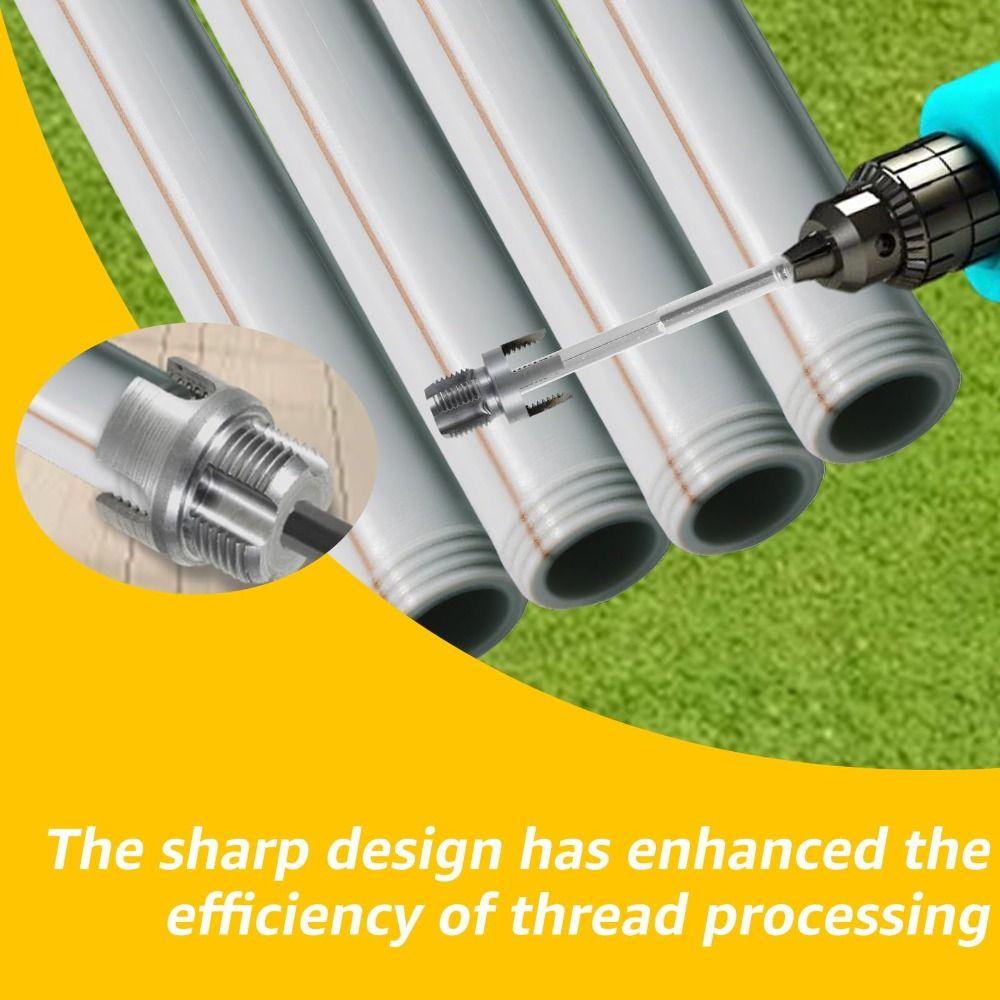 1 Inch PVC PPR Threading Tap Internal External Universal Thread Tool Pipe Tapping Tool PPR Piping