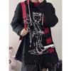 Harajuku Sweater Women Fall Winter Clothes Streetwear Punk Jumper Thicked Fashion Casual Knit Oversized Pullovers