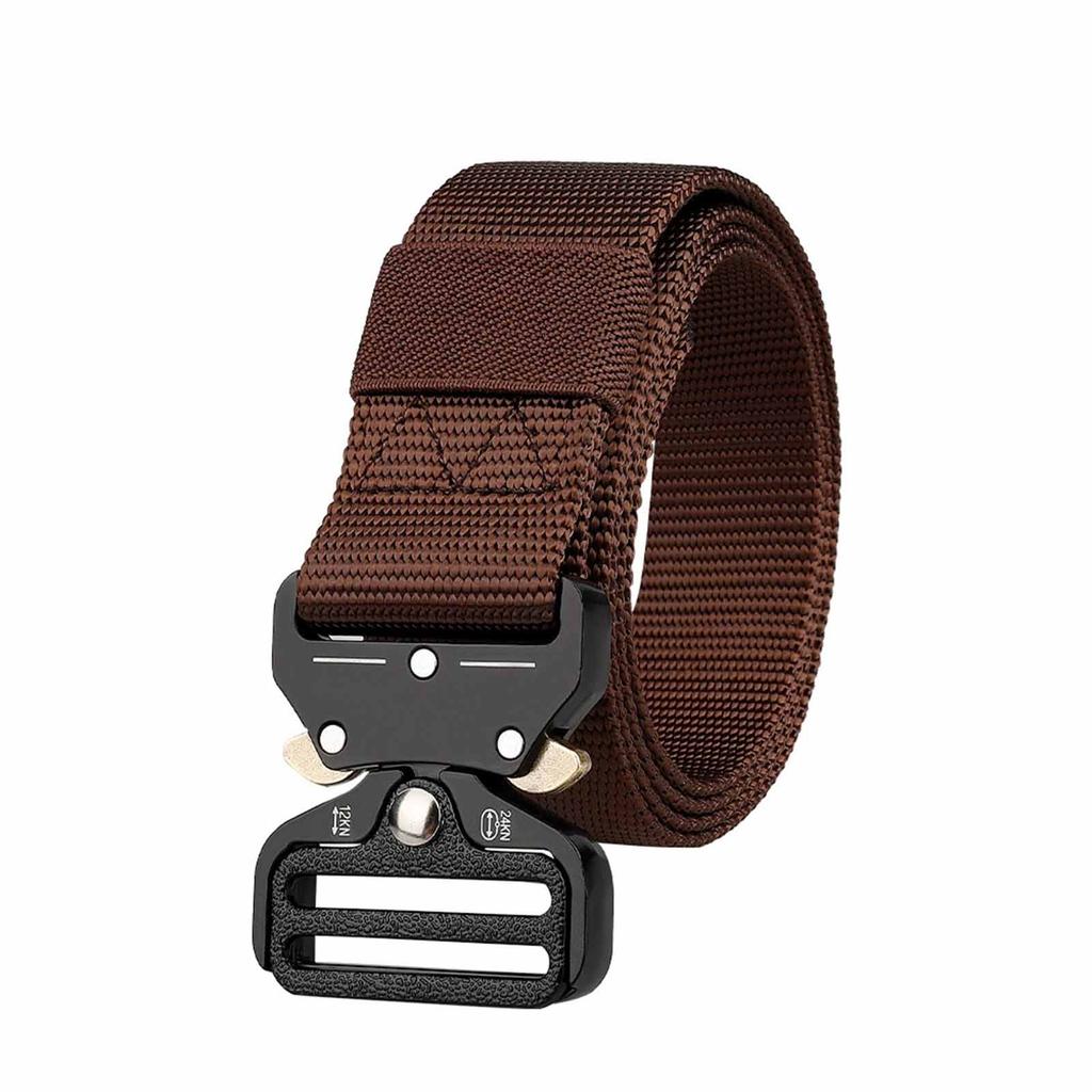 Alloy Buckle Belt – Men’s Multi-Purpose Military Sports Belt, Adjustable Outdoor, Hiking, , EDC Waist Belt