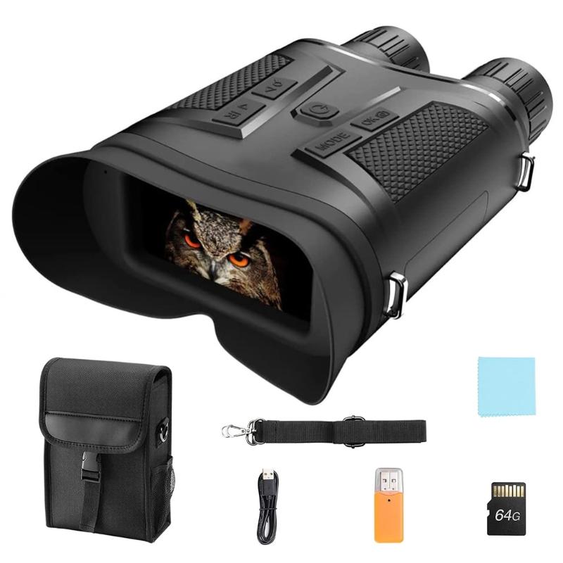 4K Digital Night Views Telescope with Build in Camera for Wildlife Observation Viewing Outdoor Lower Light Environment