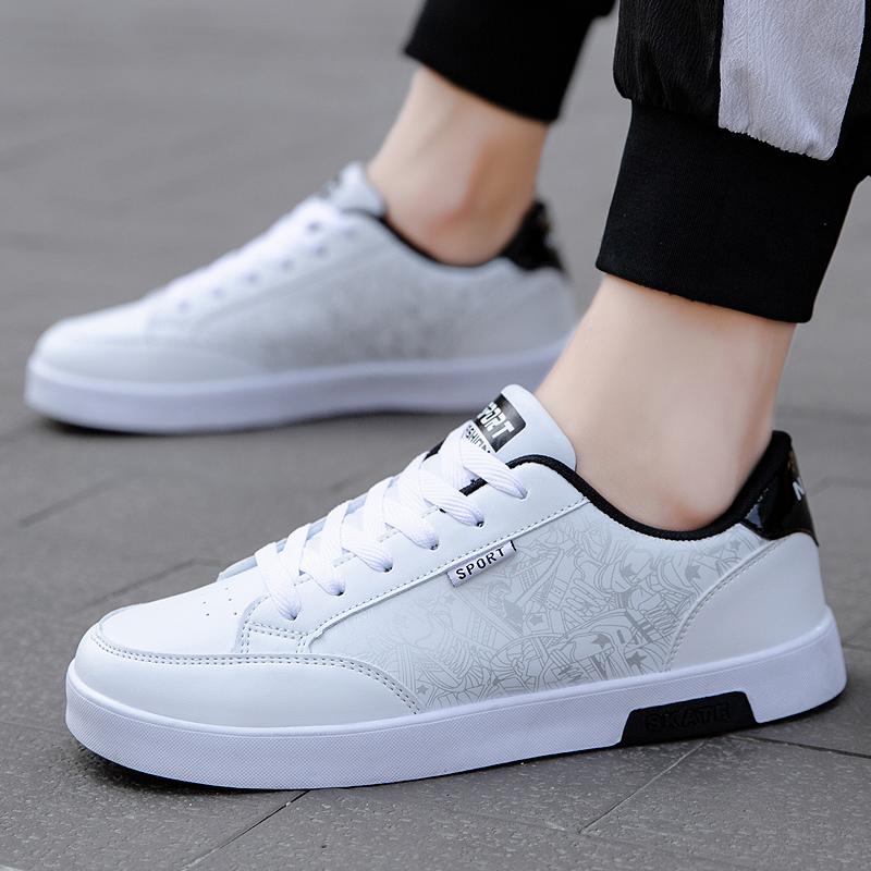 Высокое Качество Мужские Кроссовки Повседневные Распродажа Весна Осень Красные Белые Кроссовки Мужские Повседневные Дышащие Спортивная Обувь Мужская Мода