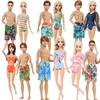 Модная одежда для куклы 30 см для куклы Кена 11,5'' кукла-девочка летняя одежда купальник короткие шорты мини пластиковые ракушки детские игрушечные аксессуары