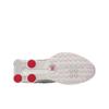Nike Shox R4 White Metallic женские кроссовки Metallic-Silver Max-Orange AR3565-101