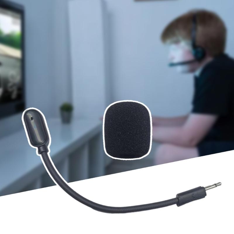 High Clarity Detachable 2.5mm Game Microphone for Clear Communication for  100 Gaming Headsets Mic
