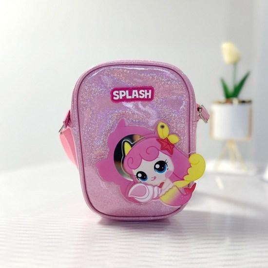 Haute Anjou Girls' Catchtinnapping Fondant Pink Blanc Mirror Cross, a Popular Character In Korea